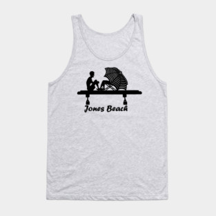 Jones Beach Art Deco Sign - Summer Love Tank Top