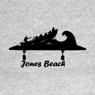 Jones Beach Art Deco Sign - Lifeguards T-Shirt