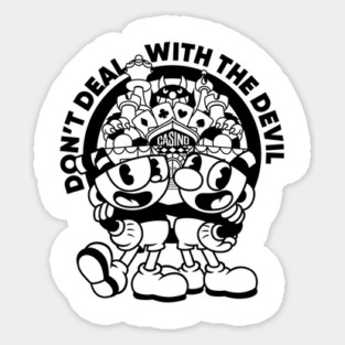 Cuphead Sticker