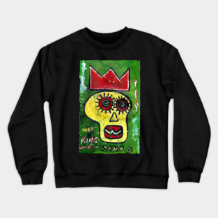 Skull SAMO Crewneck Sweatshirt