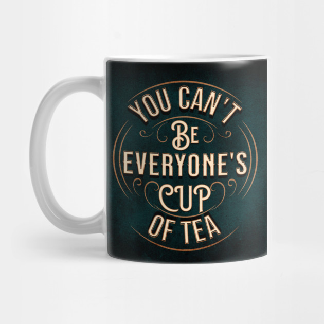 YOU CAN'T BE EVERYONE'S CUP OF TEA by REG