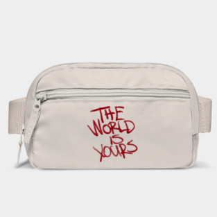 The World Is Yours- Red Bag