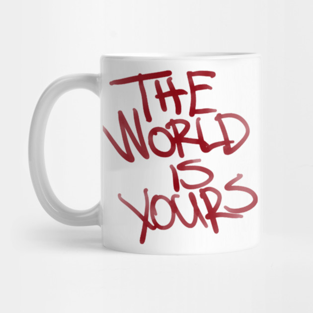 The World Is Yours- Red by Demian Stipatio