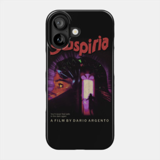 Suspiria, Dario Argento, Giallo, Italian Horror Phone Case