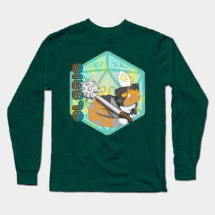 D&D Cleric Cat Long Sleeve T-Shirt