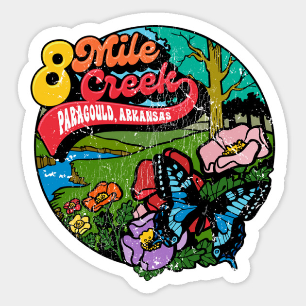 8 Mile - Paragould, Arkansas Magnet by rt-shirts