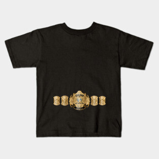 winged eagle world heavyweight championship belt Kids T-Shirt