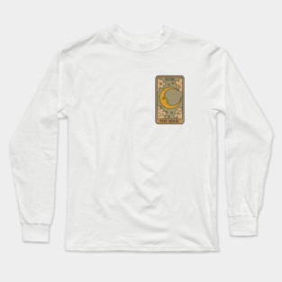 The Moon - Tarot Card Long Sleeve T-Shirt