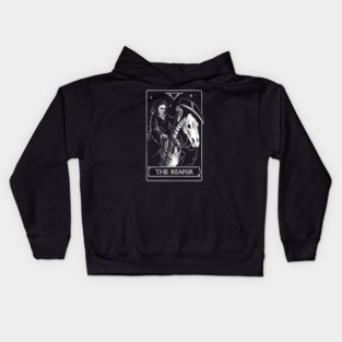 The Reaper - Death Evil Skull Gift Kids Hoodie