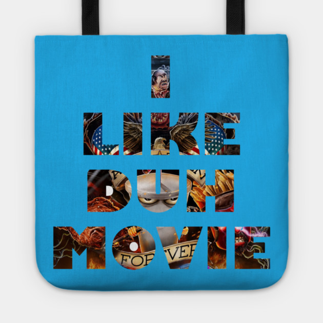 I LIKE DUH MOVIE (Plantasm Version) Tote by Art Comedy Pop-Culture Network!