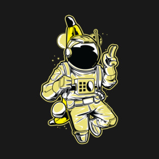 Astronaut Banana Lover T-Shirt