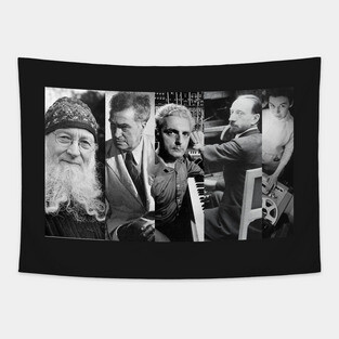 20th Century Avant Garde Composers Tapestry
