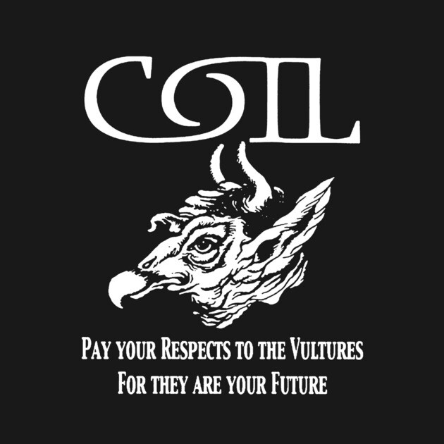 Coil Pay Your Respects To The Vultures Coil Long Sleeve T