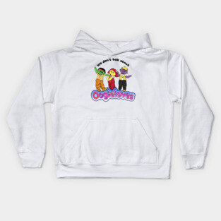 We don't talk about them! Kids Hoodie