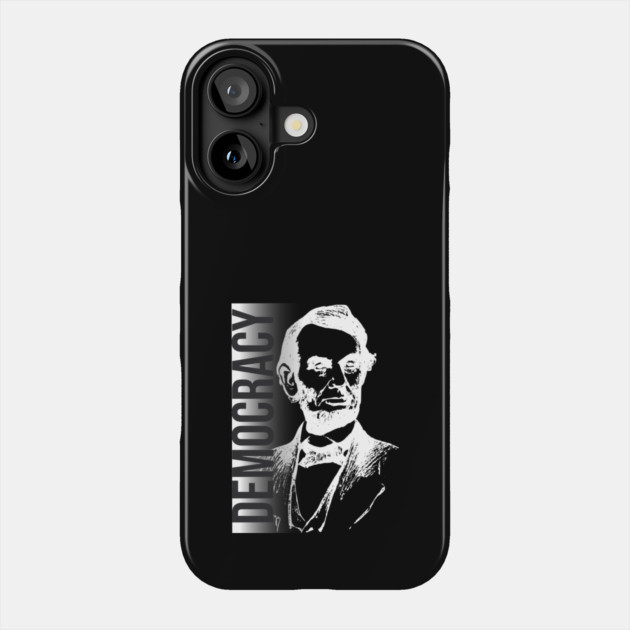 DEMOCRACY Phone Case by REG