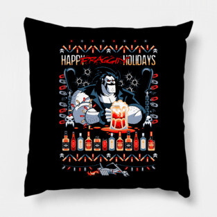 Happy Fraggin' Holidays Pillow
