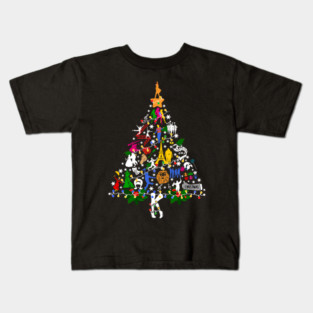 Ugly Broadway Christmas Tree Kids T-Shirt