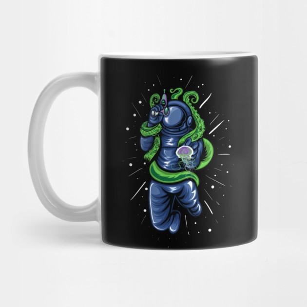 Octopus Vs Astronaut by The WYLD Tribe