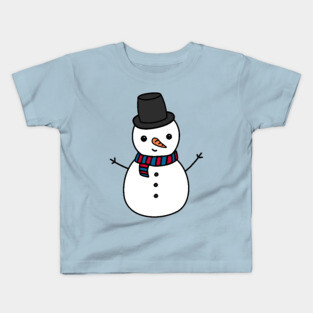 Snowman Kids T-Shirt