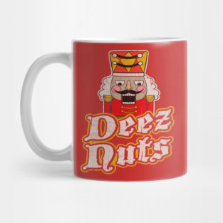 Deez Nuts Nutcracker Mug