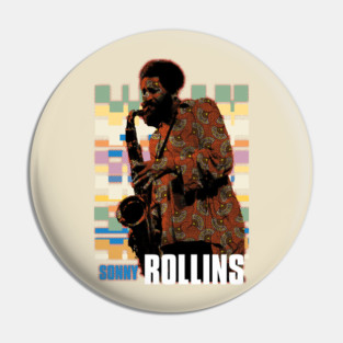 Sonny Rollins Graphic print Pin