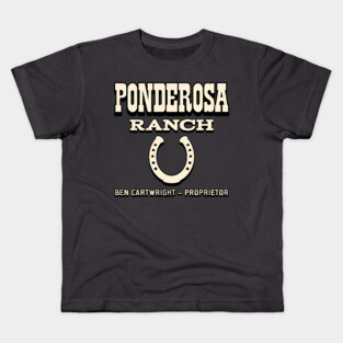 Ponderosa Ranch. Kids T-Shirt