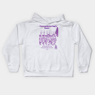 Commander-in-Chief's Guard - original color Kids Hoodie