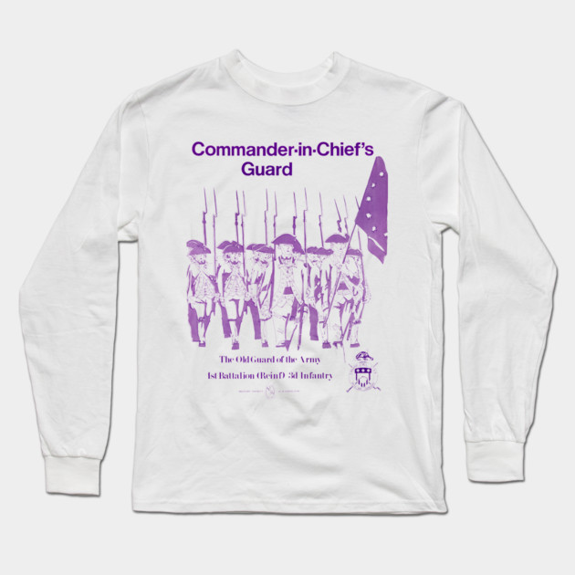 Commander-in-Chief's Guard - original color Long Sleeve T-Shirt by toghistory