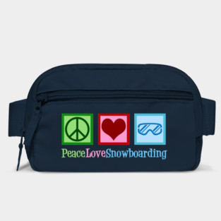Peace Love Snowboarding Bag