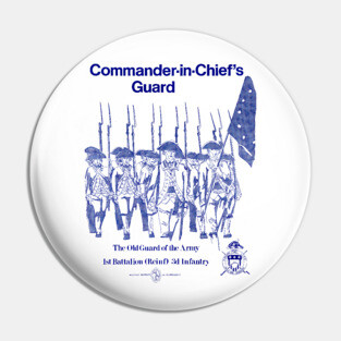 Commander-in-Chief's Guard - alternative color Pin