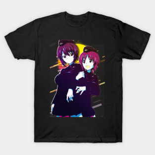 Girls und Panzer - Maho Nishizumi and Miho Nishizumi T-Shirt