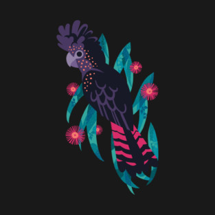 Red-Tailed Black Cockatoo T-Shirt