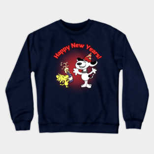 Snoopy's Happy New Year Crewneck Sweatshirt