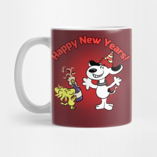 Snoopy's Happy New Year Mug