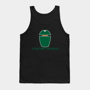 Big Green Egg  -  I am the Eggman Tank Top