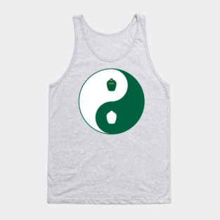 Big Green Egg Yin Yang Design Tank Top