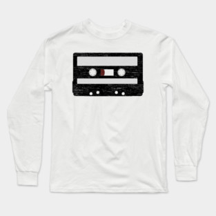 Cassette Tape - Mix Tape Blank Long Sleeve T-Shirt