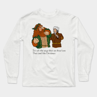 Muppet Christmas Carol - It Feels Like Christmas Long Sleeve T-Shirt