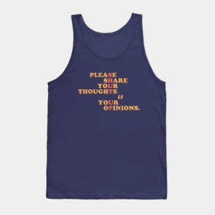 Shut Up And Talk Tank Top