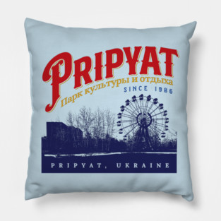 Pripyat Amusement Park Pillow
