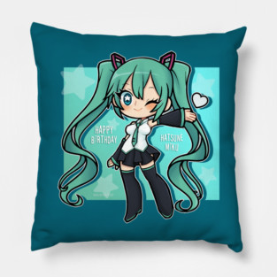 Hatsune Miku BDAY Pillow