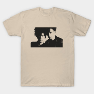 The Jesus And Mary Chain - Vintage Pencil Drawing Style T-Shirt
