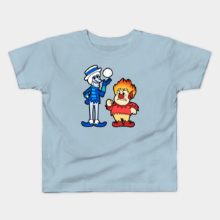 Snow and Heat Miser Kids T-Shirt