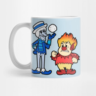 Snow and Heat Miser Mug