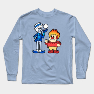 Snow and Heat Miser Long Sleeve T-Shirt