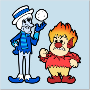 Snow and Heat Miser Posters and Art