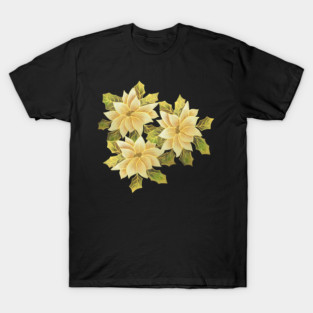 Golden Poinsettia T-Shirt