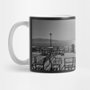 A view of Saranda, Albania Mug