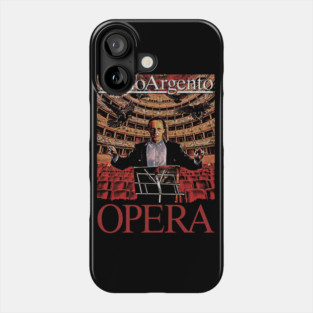 Opera, Dario Argento, Giallo, Italian Horror Phone Case