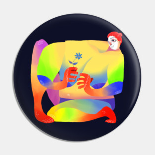 Lady With a Flower Pin